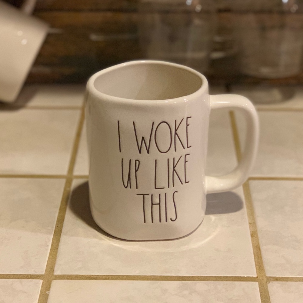 Rae Dunn I WOKE UP LIKE THIS mug